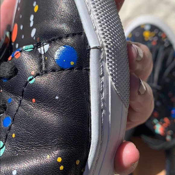 Loeffler Randall Logan Splatter Sneakers - Picture 3 of 5